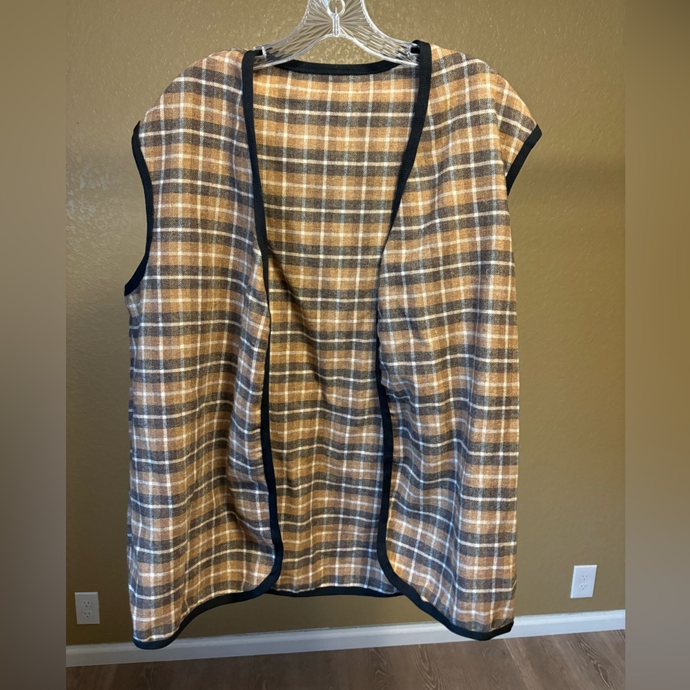 Grandpa Plaid Sweater Vest